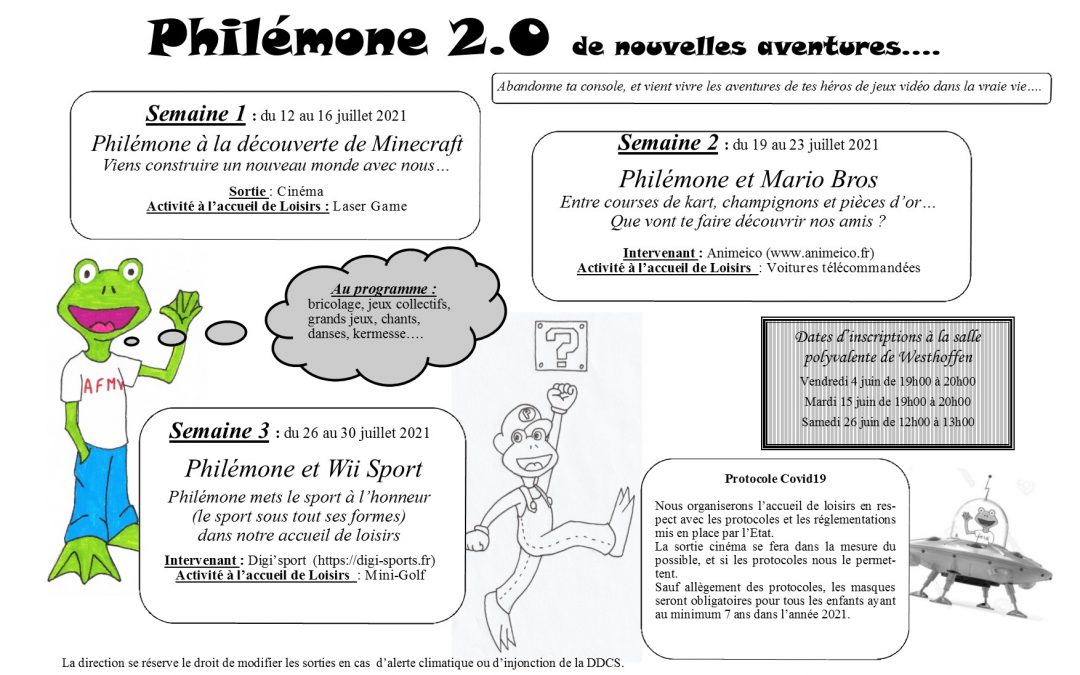 Activités du Centre aéré cet été